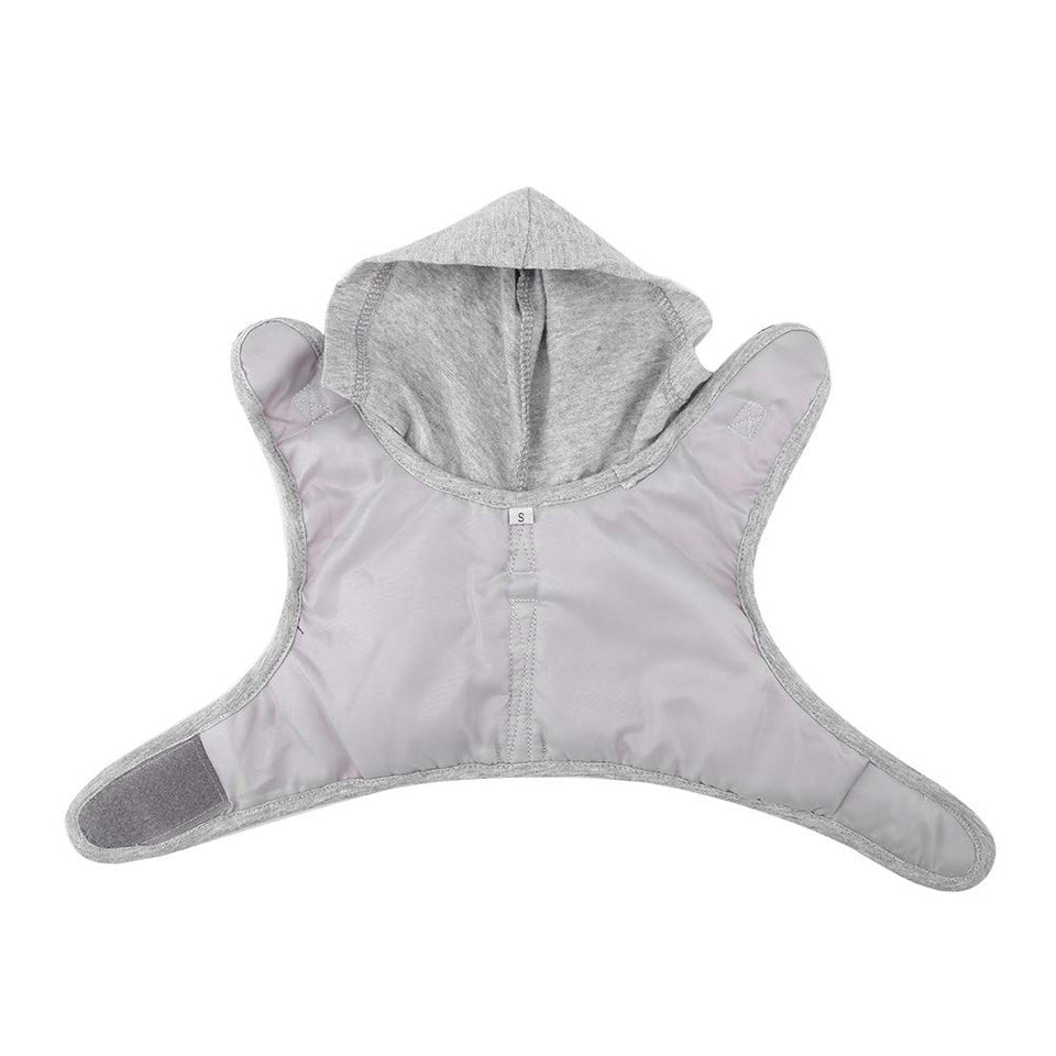 FTVOGUE Doglemi Ajustable A Prueba de Escape Gato Arnés con Capucha Chaleco Suave Collar Correa para Mascotas Al Aire Libre Caminar Jugando(Pink)