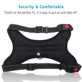 Atomzone Arnés para Perro ergonómico con Correa Ajustable - Máxima protección y Comodidad para tu Mascota en Todo Momento M (Mediana)