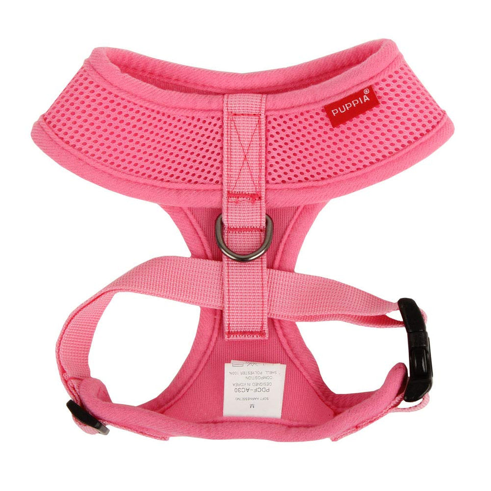 Dog Harnesses- Puppia, Rosado, Mediano