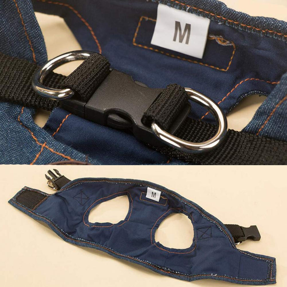 Atomzone Arnes para Perro, Adecuado para Perros Pequeños Perros Jóvenes o Gatos, Máxima protección y Comodidad para tu Mascota en Todo Momento (M (Mediana))