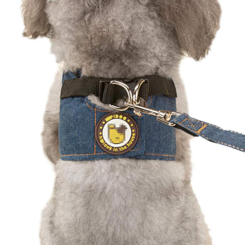 Atomzone Arnes para Perro, Adecuado para Perros Pequeños Perros Jóvenes o Gatos, Máxima protección y Comodidad para tu Mascota en Todo Momento (M (Mediana))
