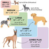 FurHaven NAP Pet Bed Egg-Crate Orthopedic Pet Mattress Deluxe Dog or Cat Bed, Water-Resistant Base
