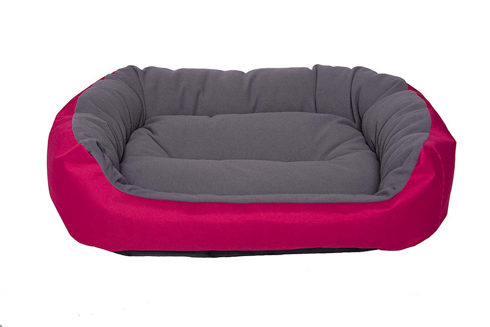 ALEBRIPETS Cama para Perro, Exterior a Prueba de Agua, cómoda, Lavable, Resistente a rasguños, 100% Mexicana (tamaño y Color a Escoger)