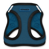 Arnés de Malla para Perros, Best Pet Supplies, Inc., Voyager All Weather Step-in Color Base Azul, Extra Pequeño