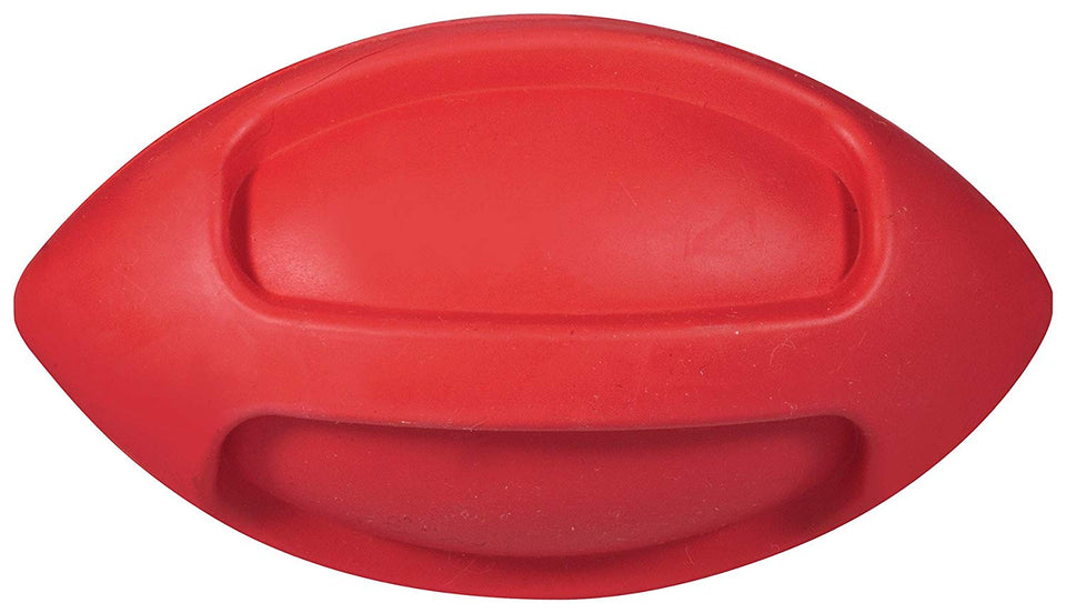 JW Pet Company iSqueak Funble Football Dog Toy, Small (Colors Vary)
