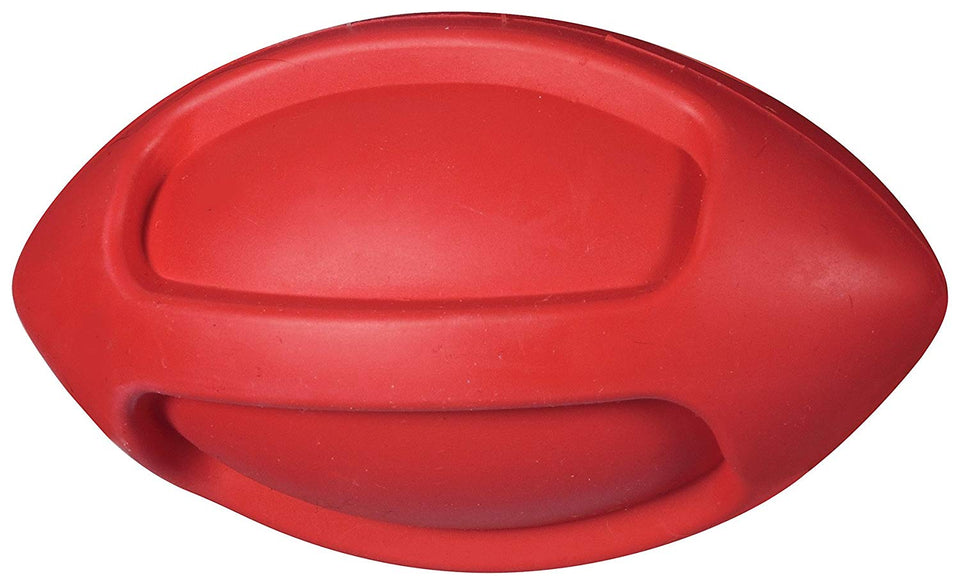 JW Pet Company iSqueak Funble Football Dog Toy, Small (Colors Vary)