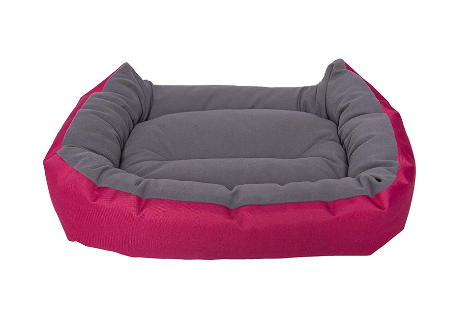 ALEBRIPETS Cama para Perro, Exterior a Prueba de Agua, cómoda, Lavable, Resistente a rasguños, 100% Mexicana (tamaño y Color a Escoger)