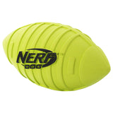 Nerf Juguete de Goma para Perro Dog Squeak, Sencillo, Verde, Large