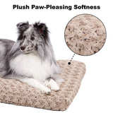MidWest Quiet Time Cama para Mascotas Deluxe Mocha Ombre Swirl 40 x 27