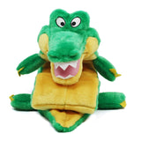 Outward Hound Squeaker Matz Squeaky Dog Toy – Interactivo Cuddly Gator suave juguete para perros – resistente y duradero peluche esponjoso juguete para mascotas impresionantes, Lagarto, Ginormous Gator, Ginormous