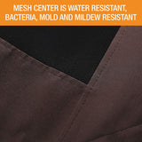 K&H PET PRODUCTS Cuna elevada para Mascotas con Refuerzos extraíbles, Chocolate/Mesh, Medium (25" x 32" x 7")